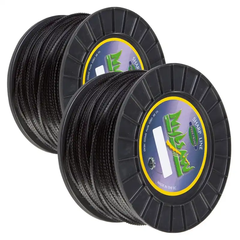 2 bobines fil débroussailleuse Cranté 3,5 mm x 97 m Nylsaw Commande En Gros