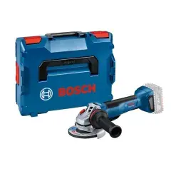 Offre Exclusive Meuleuse 125mm 18V GWS 18V-10 P Professional (sans batterie ni chargeur) + coffret L-BOXX – BOSCH – 06019J4102