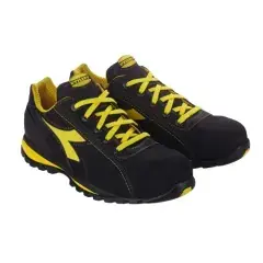 Chaussures de sécurité basses GLOVE II LOW S3 SRA HRO noir/jaune P40 – DIADORA SPA – 701.170235 Certifié