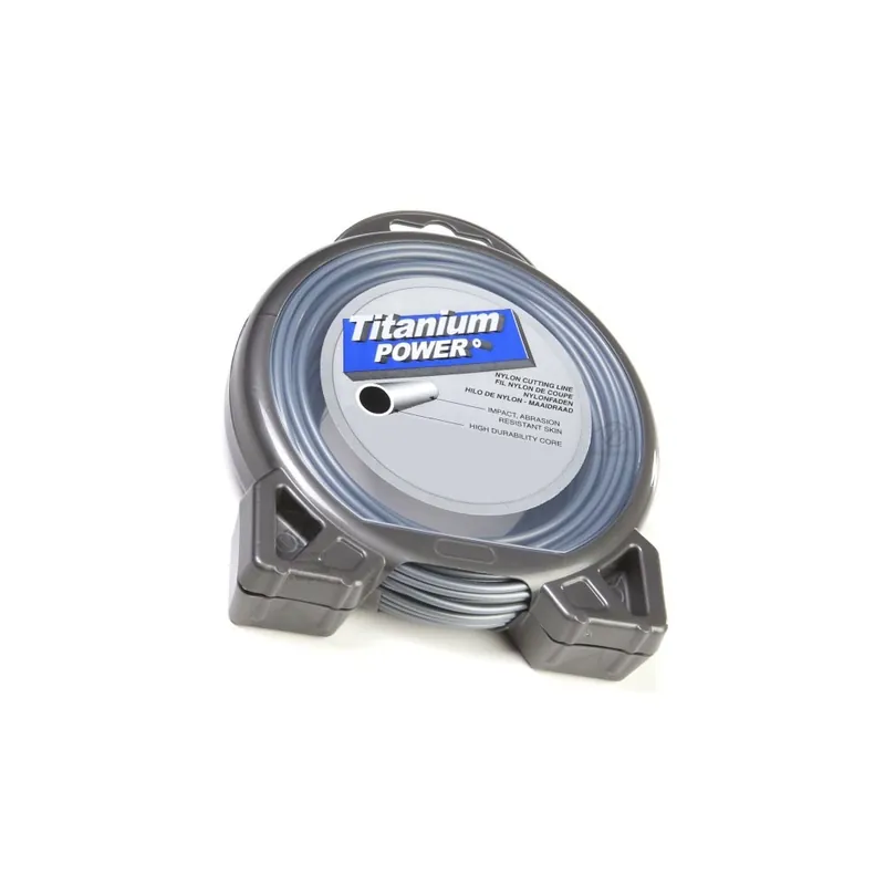 Fil débroussailleuse Rond 3,5 mm x 9 m Titanium Power Nouvelle Collection