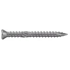 Pas Cher Boîte de 200 vis terrasse à tête fraisée bombée Torx double filetage A4 5x60mm – ACTON – 643275X60