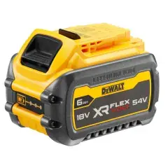 Batterie XR FLEXVOLT 18/54V 6/2Ah Li-Ion – DEWALT – DCB546-XJ Meilleur Choix