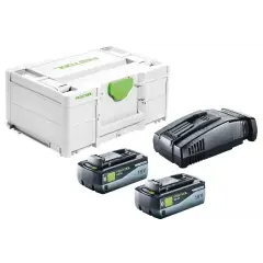 Set énergie 18V SYS 2X8,0 / SCA 16 + coffret SYSTAINER 3 – FESTOOL – 577327 Super Prix