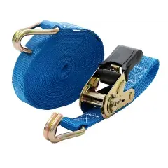 Promotion Sangle d‘arrimage à crochets rapprochés 5m / 1T bleu – MURTRA – BRICO 1000/55-5BL