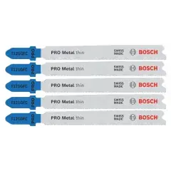 Lot de 5 lames de scie sauteuse PRO BIM Speed métal 92mm pas 0,8mm – BOSCH – 2608655104 Expédié Aujourd&rsquo;hui