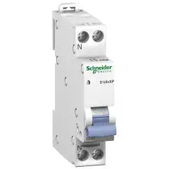 Acheter Direct Disjoncteur D‘clic DUOLINE XP 1P+N 10A courbe C peignable – SCHNEIDER ELECTRIC – 423842