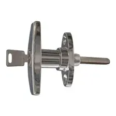 Bouton simple chromé à cylindre carré 7mm – MAP – MAP-478S Bon Marché