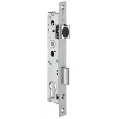 Promotion Saisonnière Serrure monopoint à larder pour profil étroit pêne dormant demi-tour 36mm – STREMLER – 2260.36.0