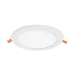 Plafonnier SLIMY II Downlight D225mm 18W 4000K aluminium – MIIDEX – 100030 Jusqu&rsquo;à Épuisement Des Stocks