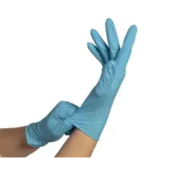 Prix Promo Gant en nitrile non poudrés EN 374 bleu T 7 – 8 – MUTEXIL – 8886517-M