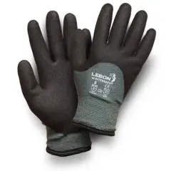 Prix Choc Gant anti-froid et anti-coupure enduit 3/4 PVC gris T10 – LEBON – WINTERSAFE-10