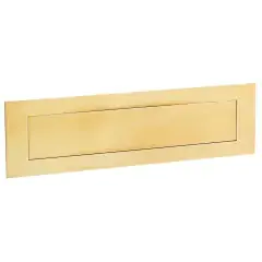 Entrée de courrier laiton titane 454 300X55mm – VACHETTE – 068964 Retour Gratuit