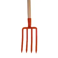 Marque Fourche à bêcher 4 dents émmanchée bois pomme 36x1000mm – MERMIER – 985142