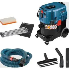 Nouvel Arrivage Aspirateur 1380W pour solides et liquides GAS 35 M AFC Professional – BOSCH – 06019C31W0