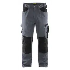 Commander Vite Pantalon artisan sans poches flottantes gris clair/noir T40 – BLÅKLÄDER – 155618609499C46