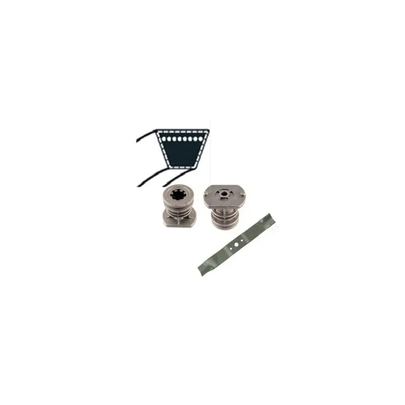 381003381/0 – Kit Support de Lame / Lame et Courroie pour Tondeuse Stiga / CAstelgarden / GGP Expédition Rapide
