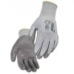 Marque Gants anti-coupure HDPE enduit PU gris granulé/gris T8 – SINGER – PHD315PU T8