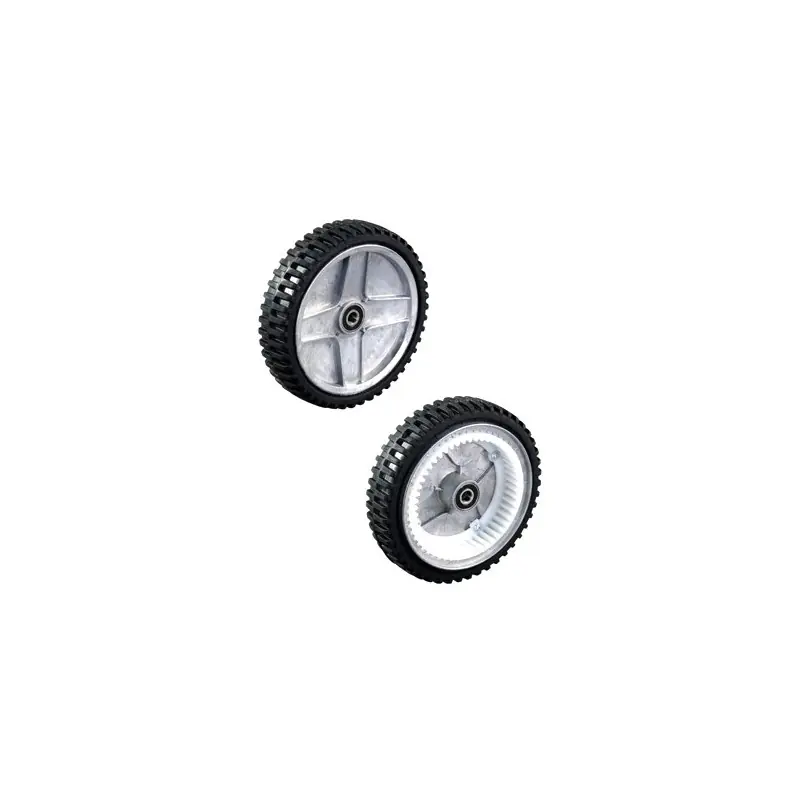 381007367/0 – Roue Avant ou Arrière Aluminium pour Tondeuse GGP / Castelgarden / Stiga Offre Exclusive