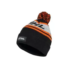 Vente Flash Bonnet à Pompon 24 noir – orange – gris – STIHL – 0421-600-0200
