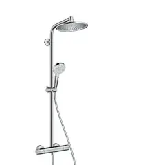 Acheter En Ligne Colonne de douche 1 jet CROMETTA S 240 2 sorties – HANSGROHE – 27267000