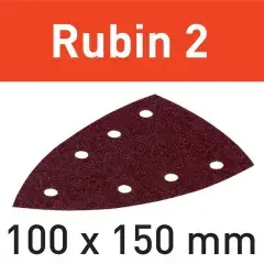 Boîte de 50 abrasifs RUBIN 2 STF DELTA/7 P40 RU/50 – FESTOOL – 499133 Offre Limitée
