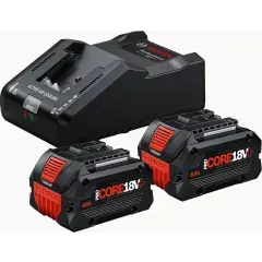 Pack de 2 batteries ProCORE18V 8.0Ah + chargeur GAL 18V 160 – BOSCH – 1600A02X03 Meilleure Vente