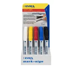 Display 20 marqueurs peinture laquée couleurs assorties 4B – LYRA – L4047001 Réduction