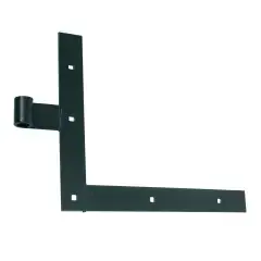 Must-Have Équerre de volet 35x5x33mm diamètre 14mm cataphorèse noire paire 1/2 gauche – TORBEL – 2139304