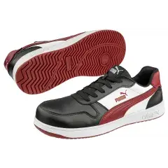 Achat Immédiat Chaussure de travail Frontcourt P 39 bas noir/blanc/rouge S3L – PUMA – 640200