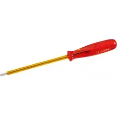 Usine Directe Tournevis TRADITION en fente électricien lame gainée 5,5x100mm – SAM OUTILLAGE – TT-55EG100