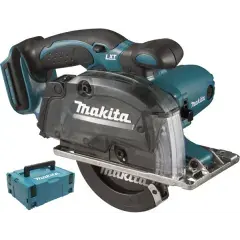 Populaire Scie circulaire à métaux 18V (sans batterie ni chargeur) en coffret Makpac 3 - MAKITA - DCS552ZJ