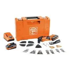 Scie-oscillante 18V AMM 500 Plus Top + 2 batterie 3 Ah + chargeur en coffret + accessoires – FEIN – 71293361000 Meilleur Prix