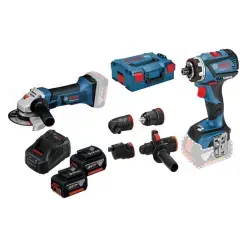 PACK 18V 2 OUTILS GSR 18V FC2 + GWS 18V-LI 2X6Ah Acheter Direct