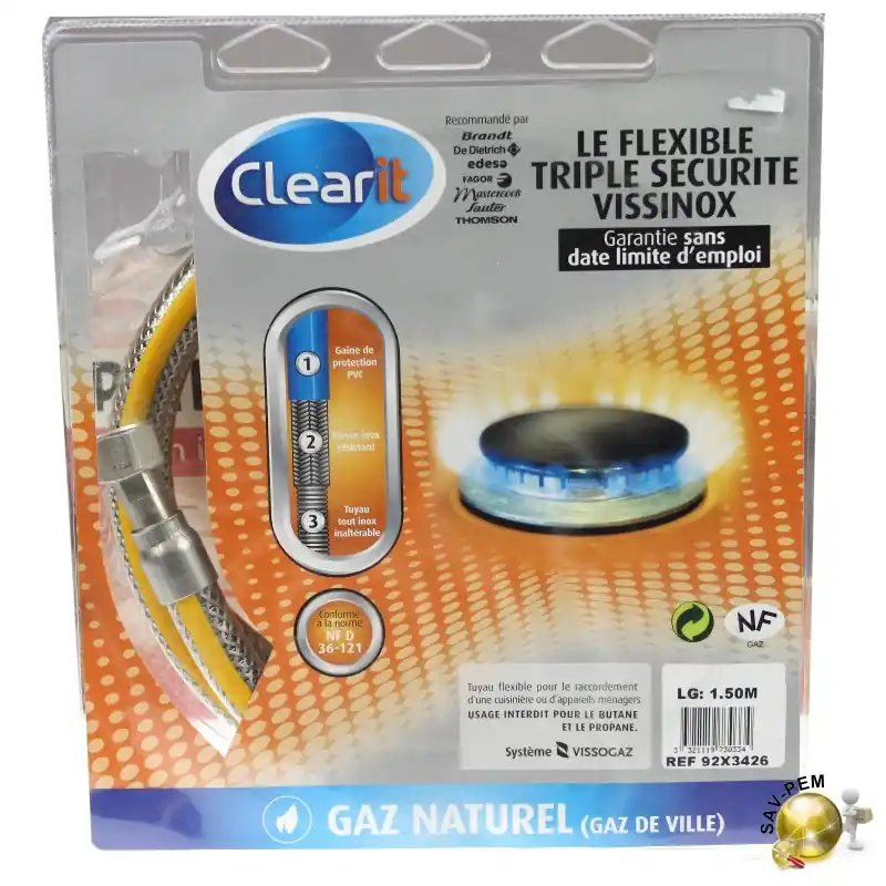 Vente Flash Tuyau TNV156 pour gaz naturel ville