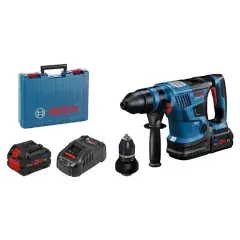 Perforateur 18V SDS Plus Biturbo GBH 18V-34 CF 5,8J + 2 batteries Procore 5,5Ah + chargeur + coffret standard - BOSCH - 0611914003 Pas Cher