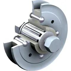 Galet diamètre 82mm flasques acier – MANTION - 1002A Certifié