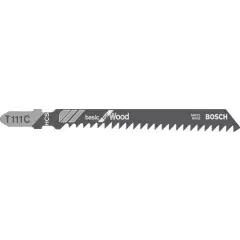 5 lames de scie sauteuse T 111 C Basic for Wood – BOSCH – 68008630033 Usine Directe