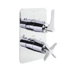 Mitigeur de douche thermostatique à encastrer ADAGIO 918722S 2 voies sans ensemble de douche chromé – RAMON SOLER – 91D306144 Nouvel Arrivage