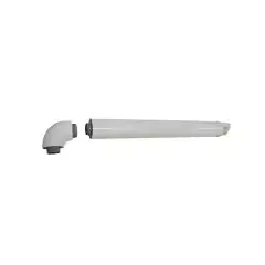 Kit ventouse horizontal D60/100 pour chaudière - ARISTON - 3318635 Populaire