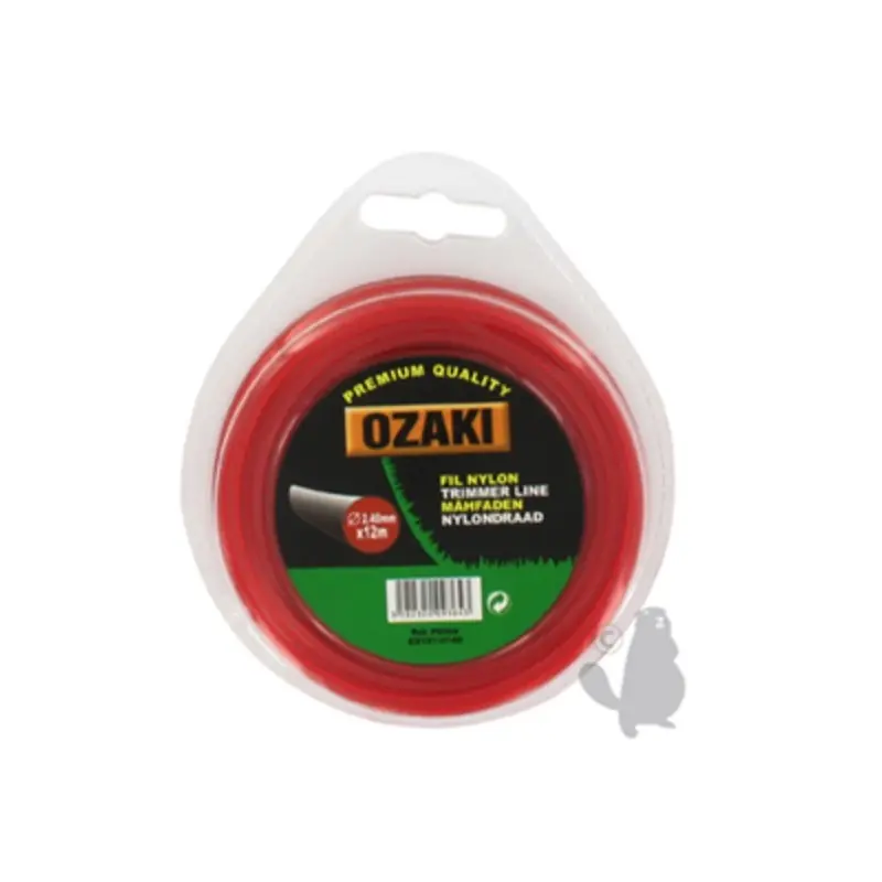 Fil nylon rond Ozaki 2.4mm Satisfait Ou Remboursé