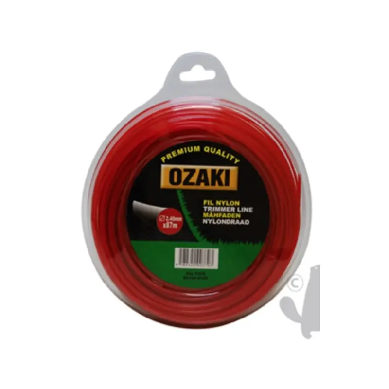 Fil pour débroussailleuse rond Ozaki 46m 3,3mm Quantité Limitée