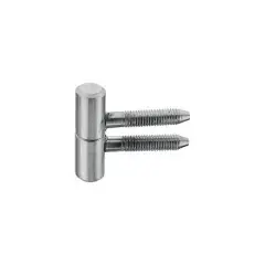 Fiche à visser 16x45mm acier finition zinguée blanc - MONIN - 651510 Solde