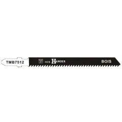 Pack de 5 lames de scie sauteuse TMB7512 pour le bois 75mm - HANGER - 150221 Expédition Rapide
