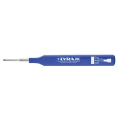 Marqueur INK à pointe profilée bleue – LYRA – L4480051 Bon Marché