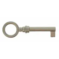 Produit De Marque Clé moderne zamak finition nickelé mat – CADAP – C0394/19V