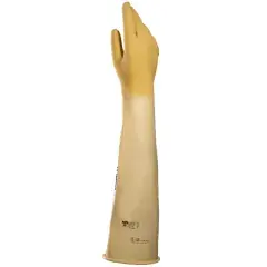 Gant latex Alto 285 chlorinée + grip 60cm jaune T10 – MAPA – 3428536 Vente Flash