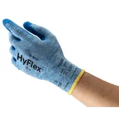 Gant manutention Hyflex® enduit nitrile bleu T9 – ANSELL – 11-920 – T9 Super Prix