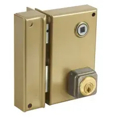 Jusqu&rsquo;à Épuisement Des Stocks Serrure monopoint en applique ALPHA cylindre rond vertical fouillot gauche – BRICARD – 452111