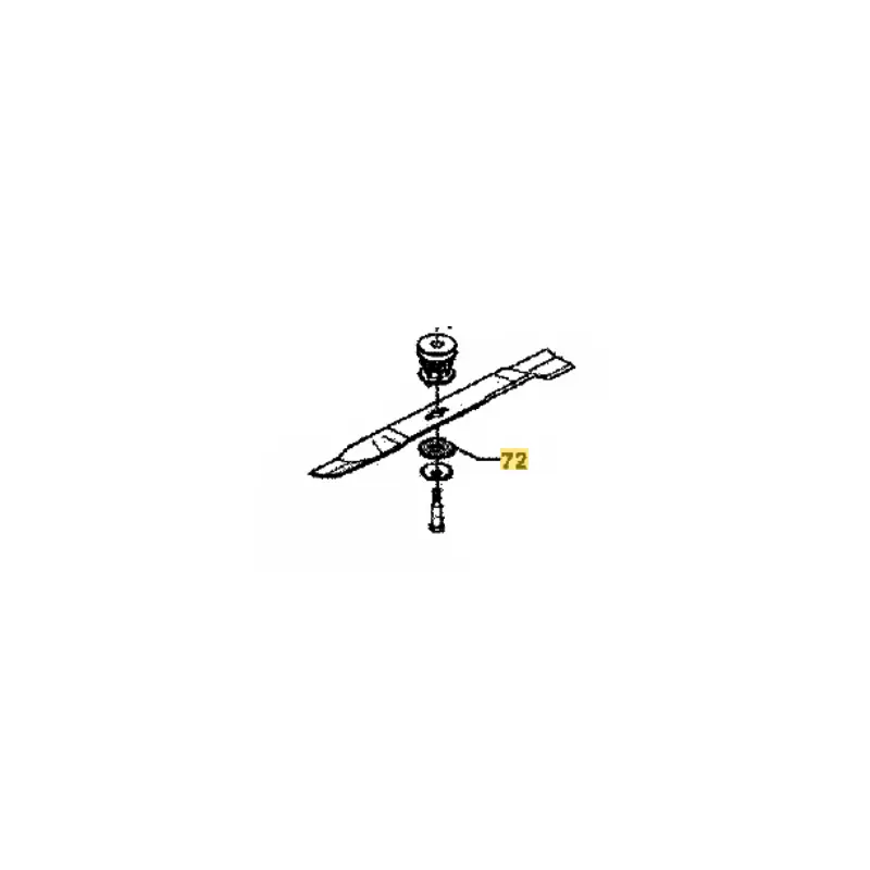 Prix Promo Rondelle de lame pour tondeuse Yard Man YM 5520 SMH, YM 5520 SMO