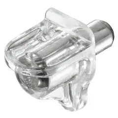 Taquet Safety transparent boîte de 100 – HAFELE – 282-12-405-BT100 Prix Cassé